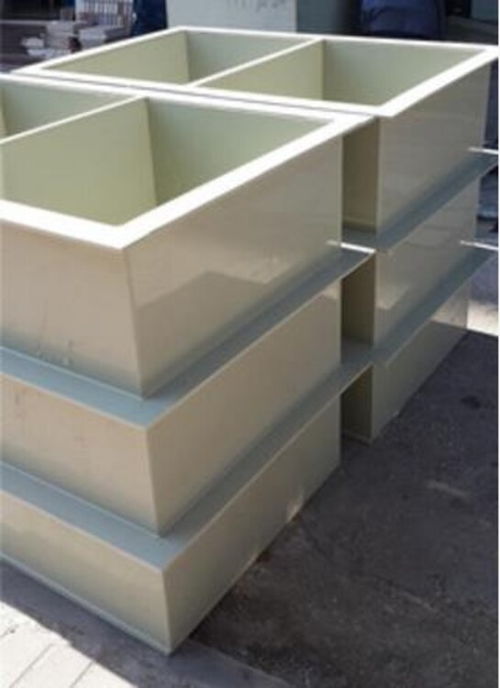 山東煙臺(tái)定做pvc污水處理槽pp萃取槽pp槽