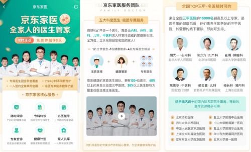 京東健康家庭醫(yī)生正式上線 開啟 互聯(lián)網(wǎng) 的家庭健康管理新時(shí)代